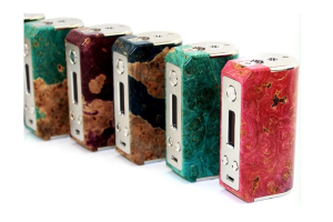 Stabilized Wood BOX MOD - Premium Vape is made from Stabilized Wood!