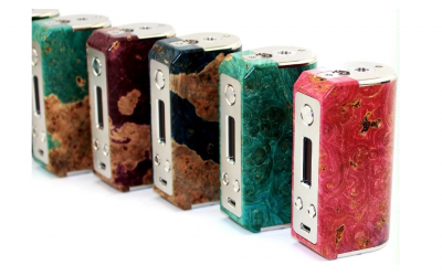 Stabilized Wood BOX MOD - Premium Vape is made from Stabilized Wood!